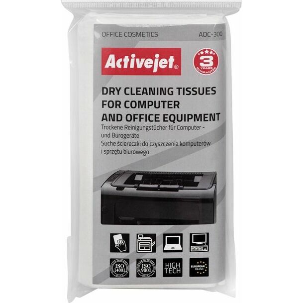 Activejet Chusteczki suche  ekranów i  ch