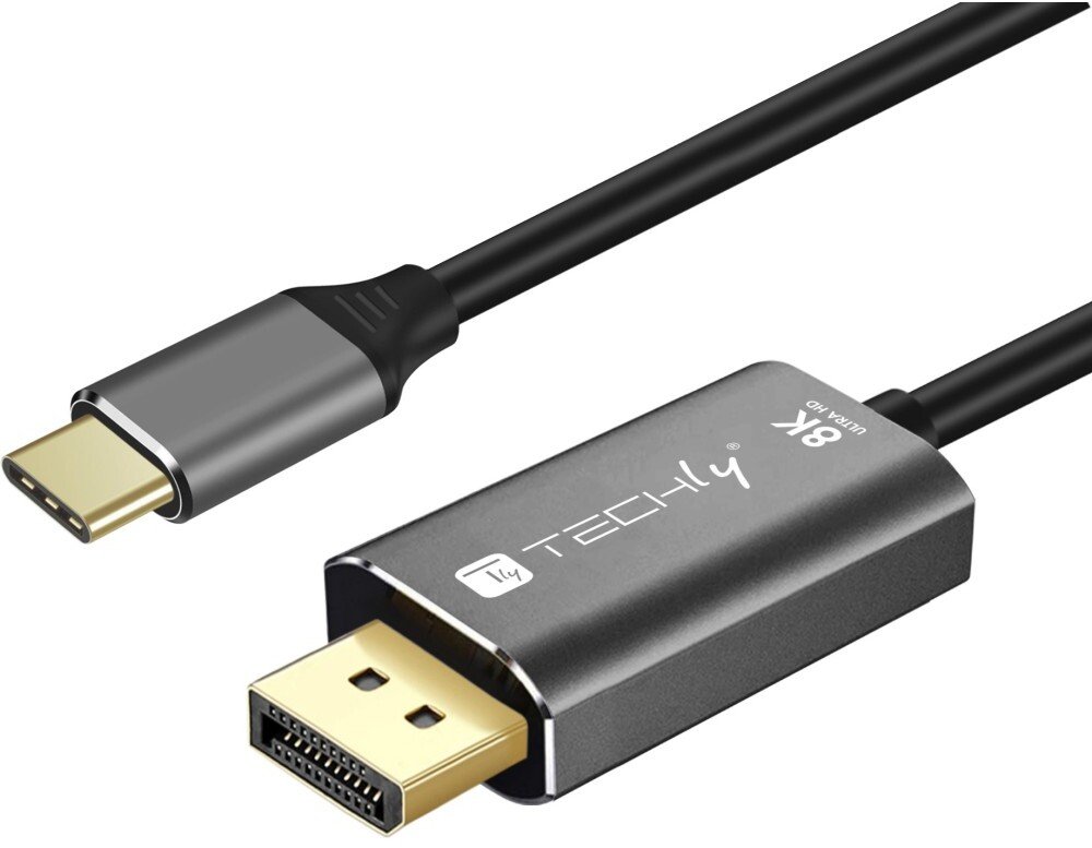 AV Techly Kablowy ICOC USBC-DP8-18 1