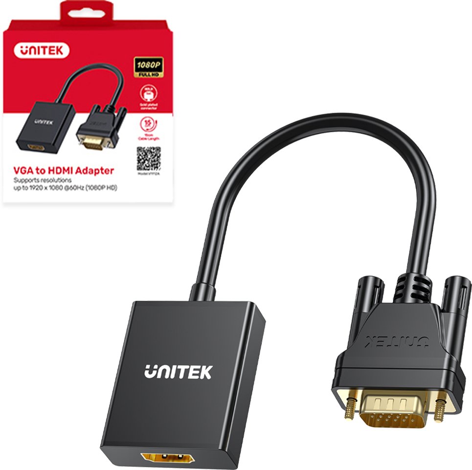 AV Unitek HDMI - D-Sub (VGA)