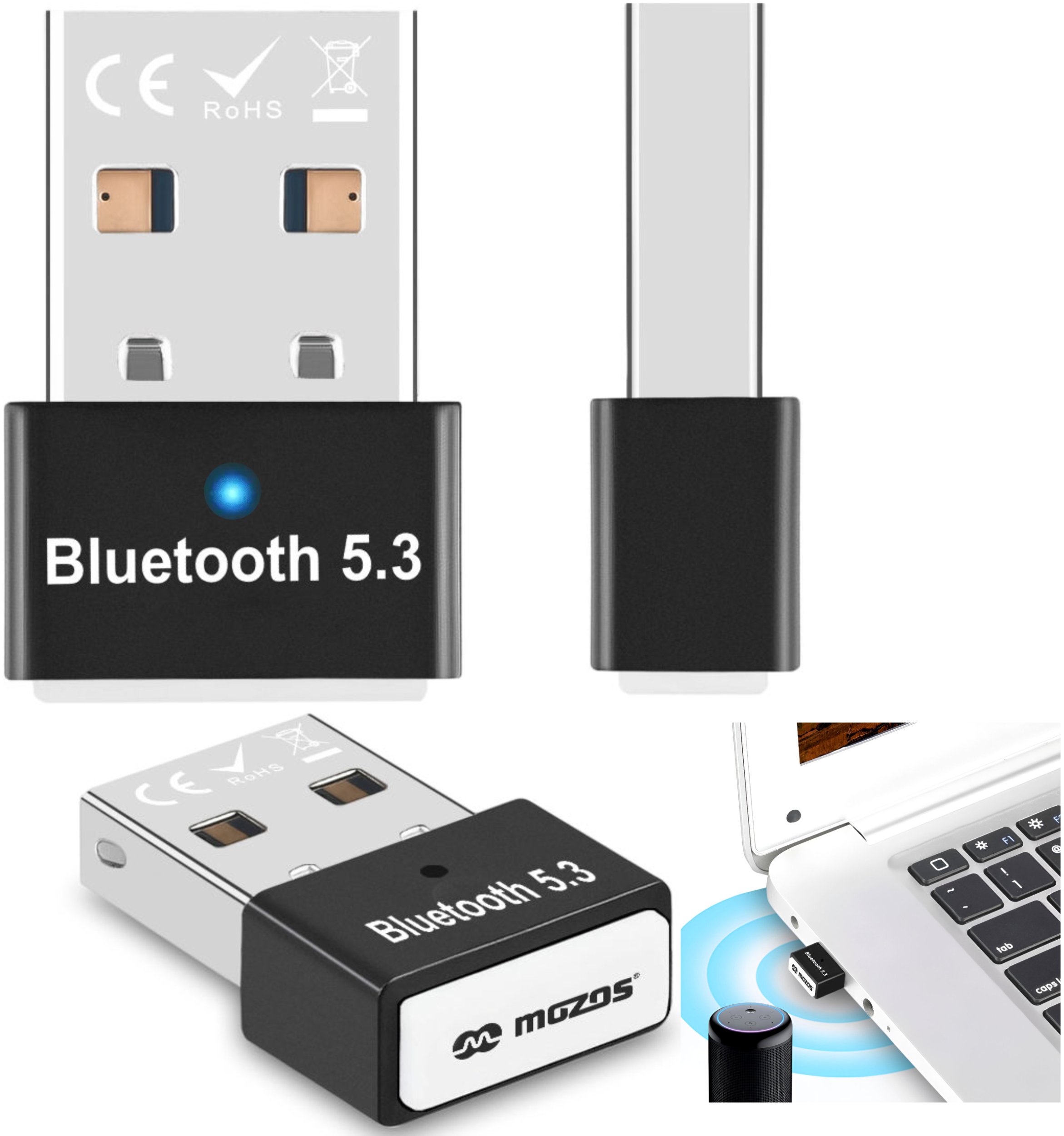 Bluetooth Mozos v5.3 do 20m