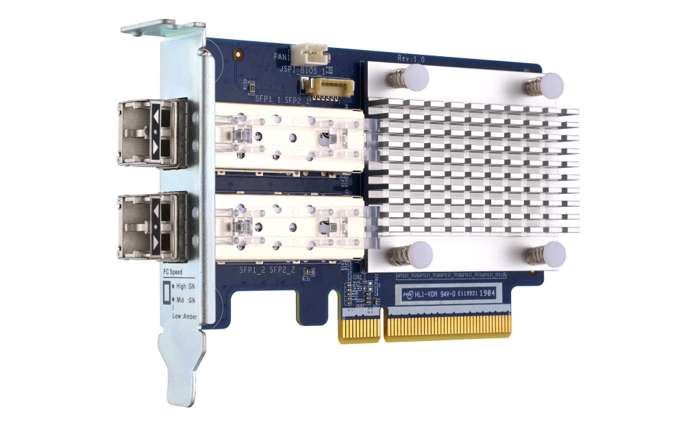 QNAP  QXP-32G2FC 2-port 32Gbp PCIe 3