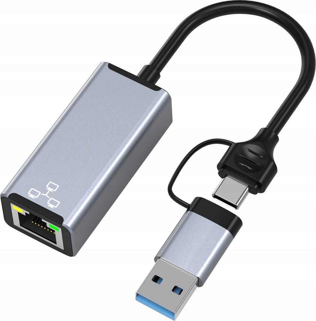 USB Bounn  USB/TYPE C Ethernet 1000Mbps