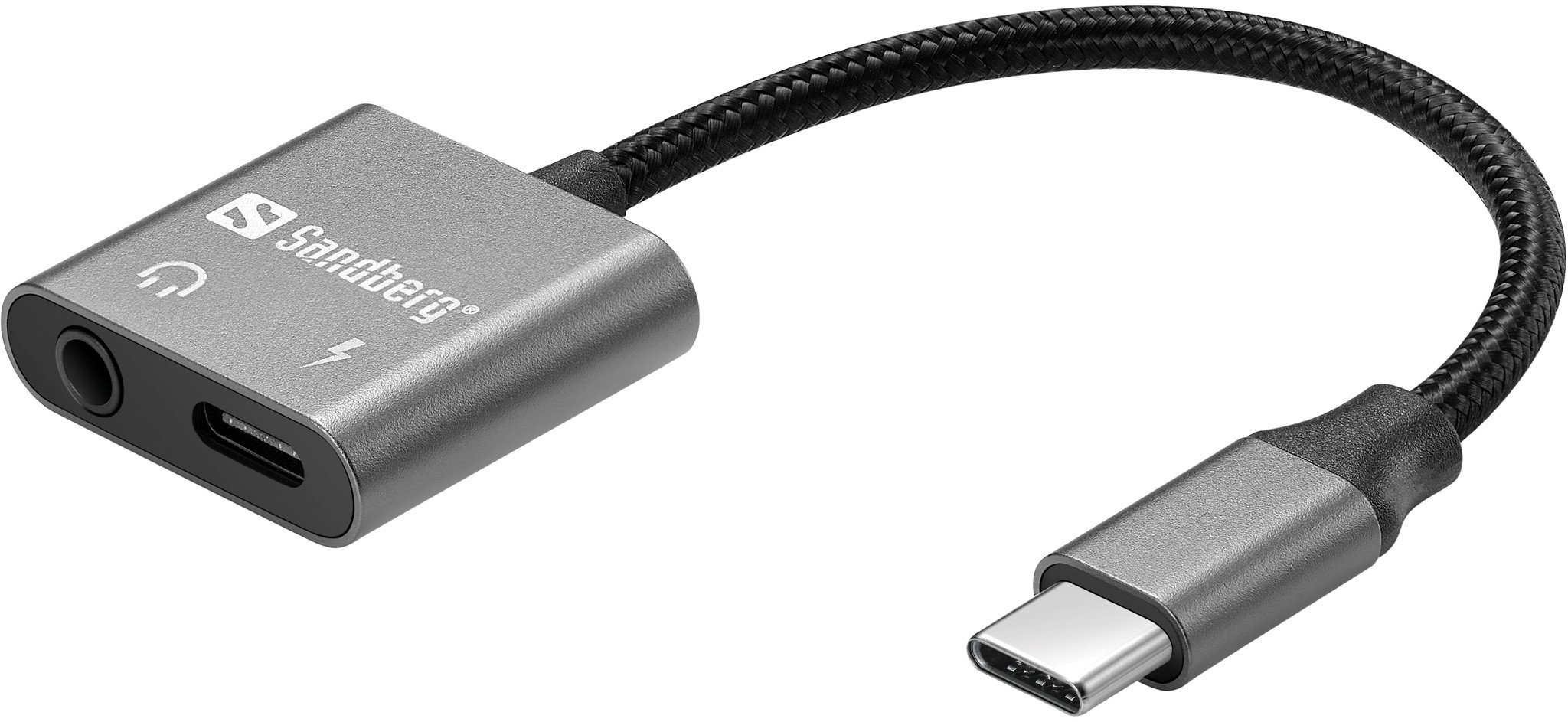 USB Sandberg USB-C - Jack 3
