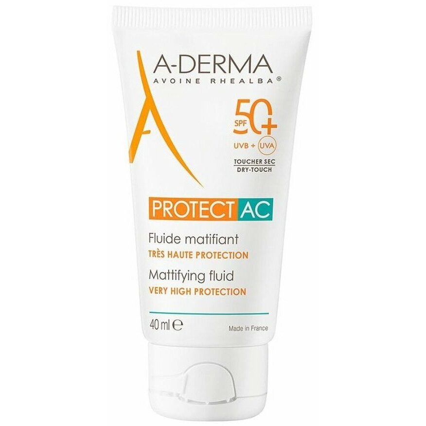 Aderma Nawilżający Fluid Matujący A-Derma Protect