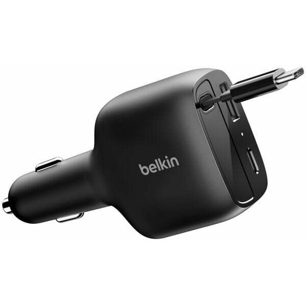 Belkin BoostCharge  owa 75W z wysuwanym