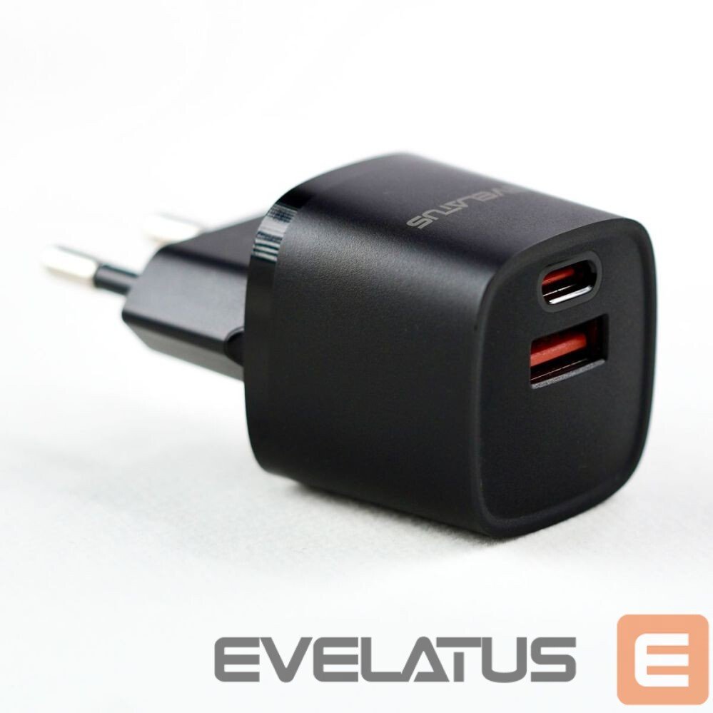 Evelatus  USB-A and USB-C 30W Max