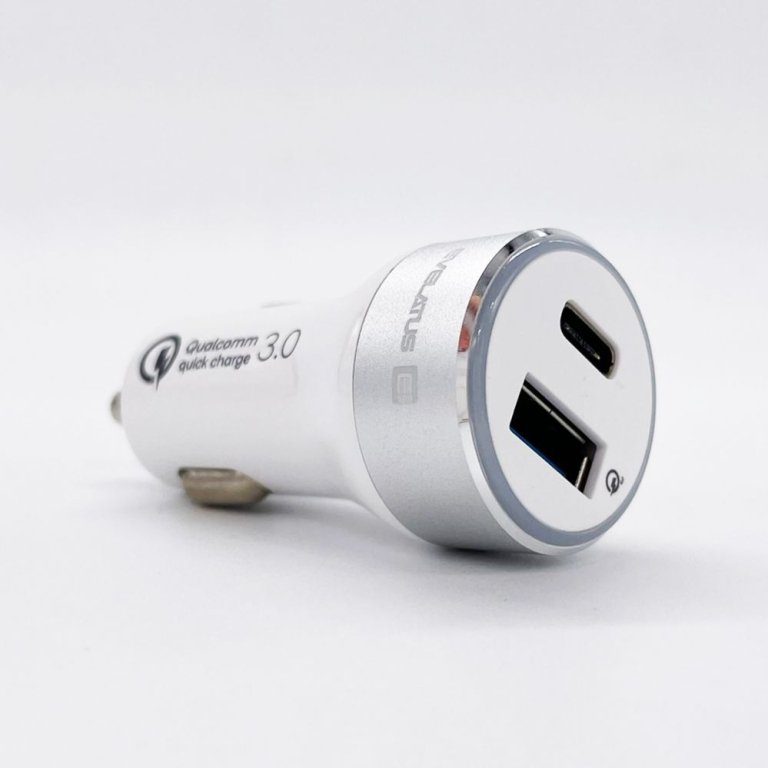 Evelatus  Quick Car Charger QCC03 QCC03WH