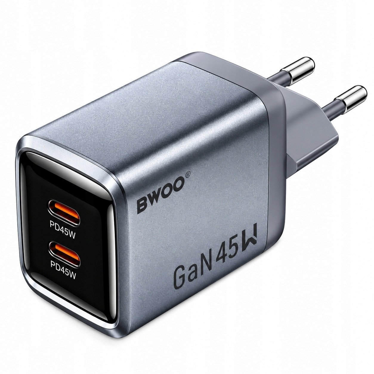Mathorn BWOO sieciowa GaN 2xUSB-C 3A