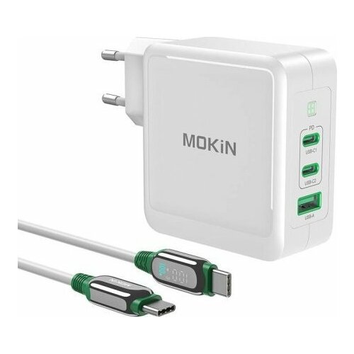 Mokin sieciowa MOKiN PD140W GaN 2xUSB-C