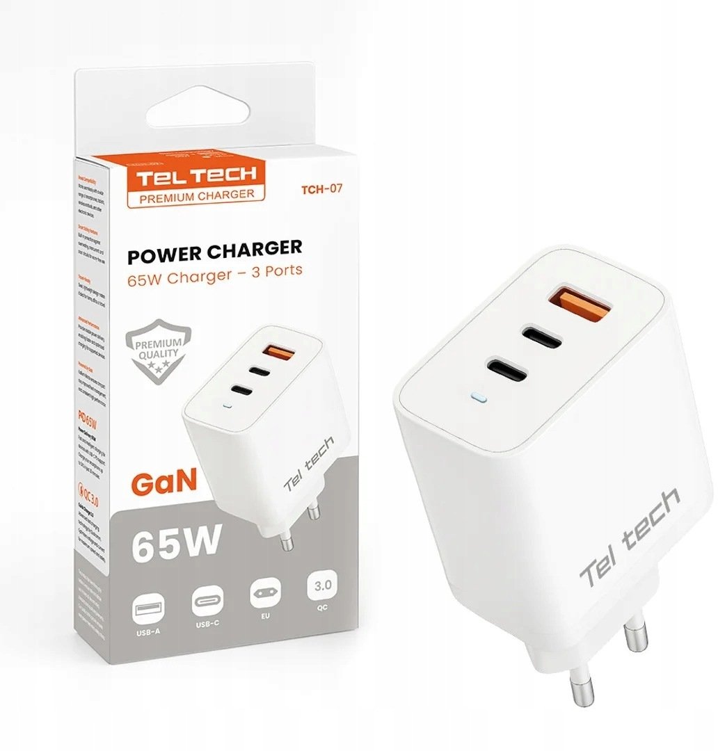 Teltech Teltech TCH-07 GaN 1x USB-A