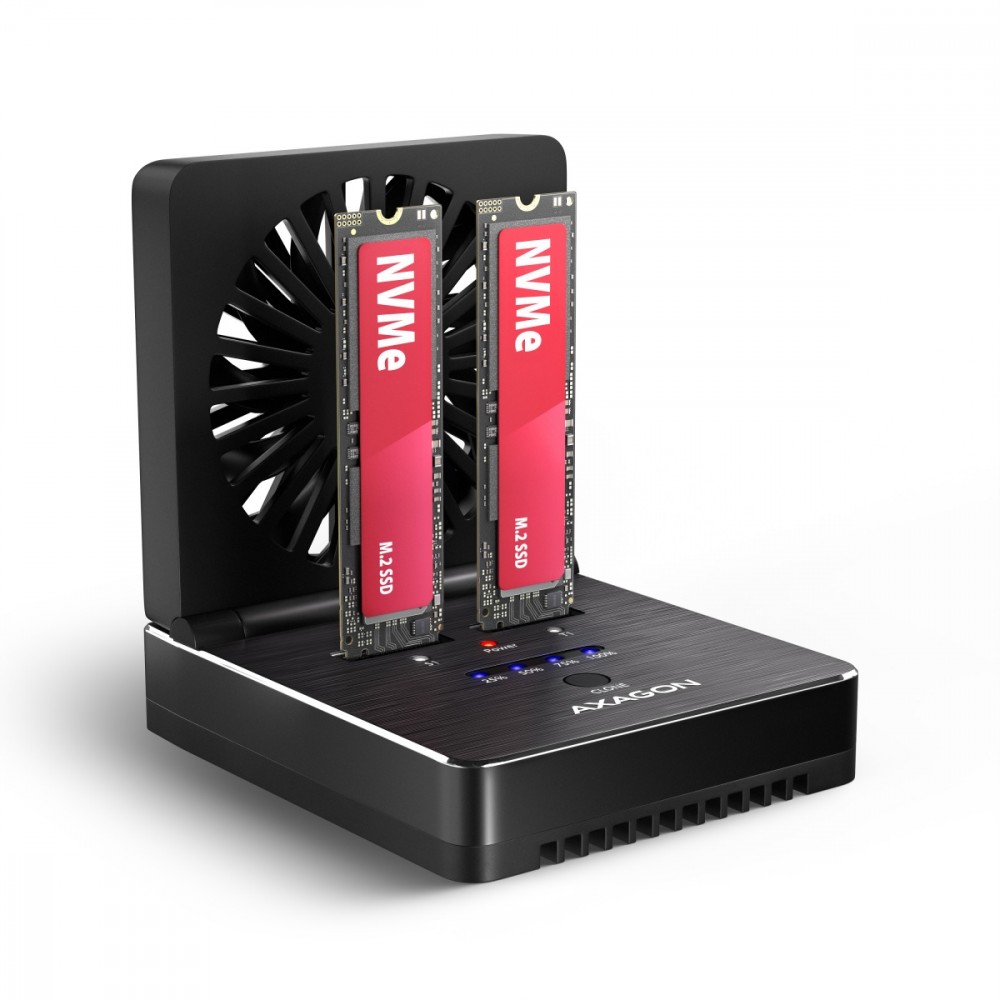 AXAGON ADSA-M2C22 USB-C 20Gbps docking station