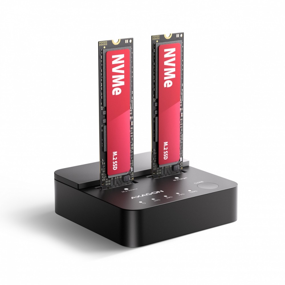 AXAGON ADSA-M2C22L USB-C 20Gbps docking station
