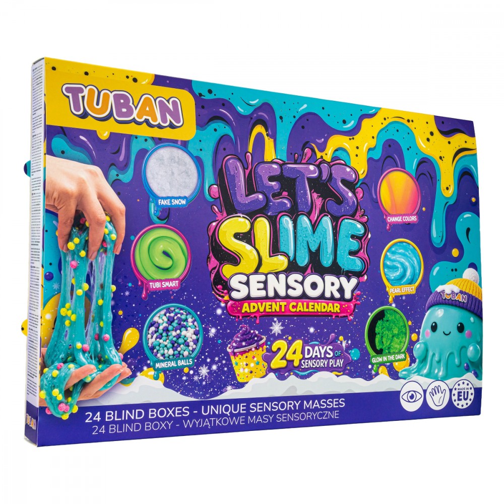 TUBAN Adwentowy Let`s Slime EDUKAMP (5901087039004)