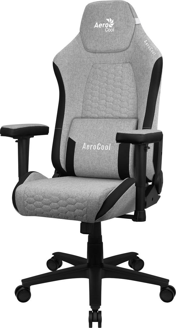 Aerocool CROWNASHGR, Ergonomic Gaming Chair, Adjustable