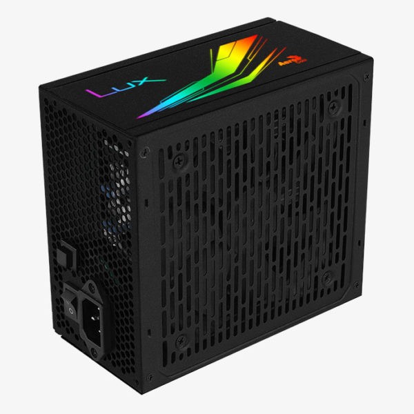 Zasilacz Aerocool LUX 650 W (AEROPGSLUXRGB-650)