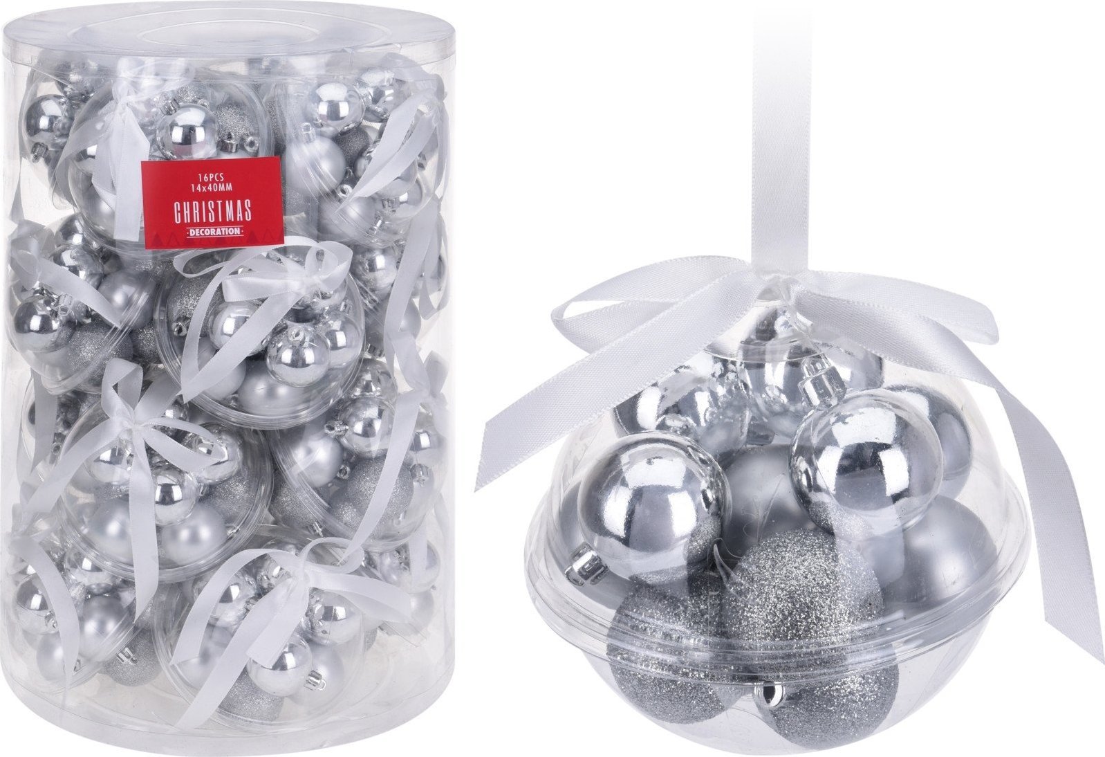 Affek Design 14 BOMBEK 4CM SREBRNE