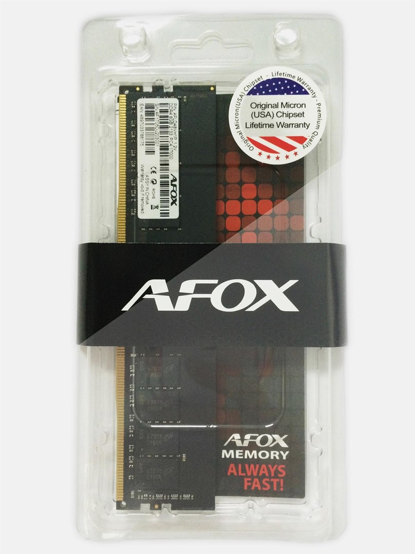 Pamięć AFOX DDR4, 8 GB, 2133MHz