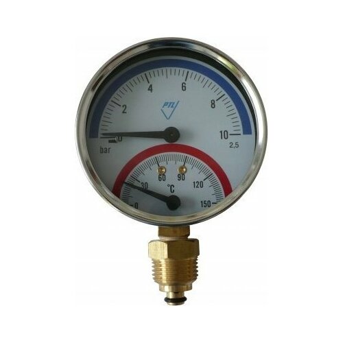 Afriso Termomanometr TM80, fi80 mm, 0÷10