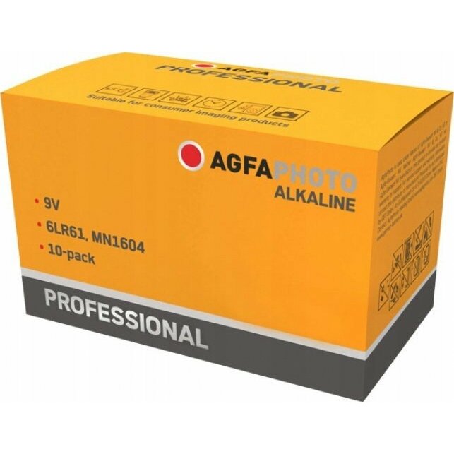 Agfa AgfaPhoto Batterie Alkaline Professional -9V