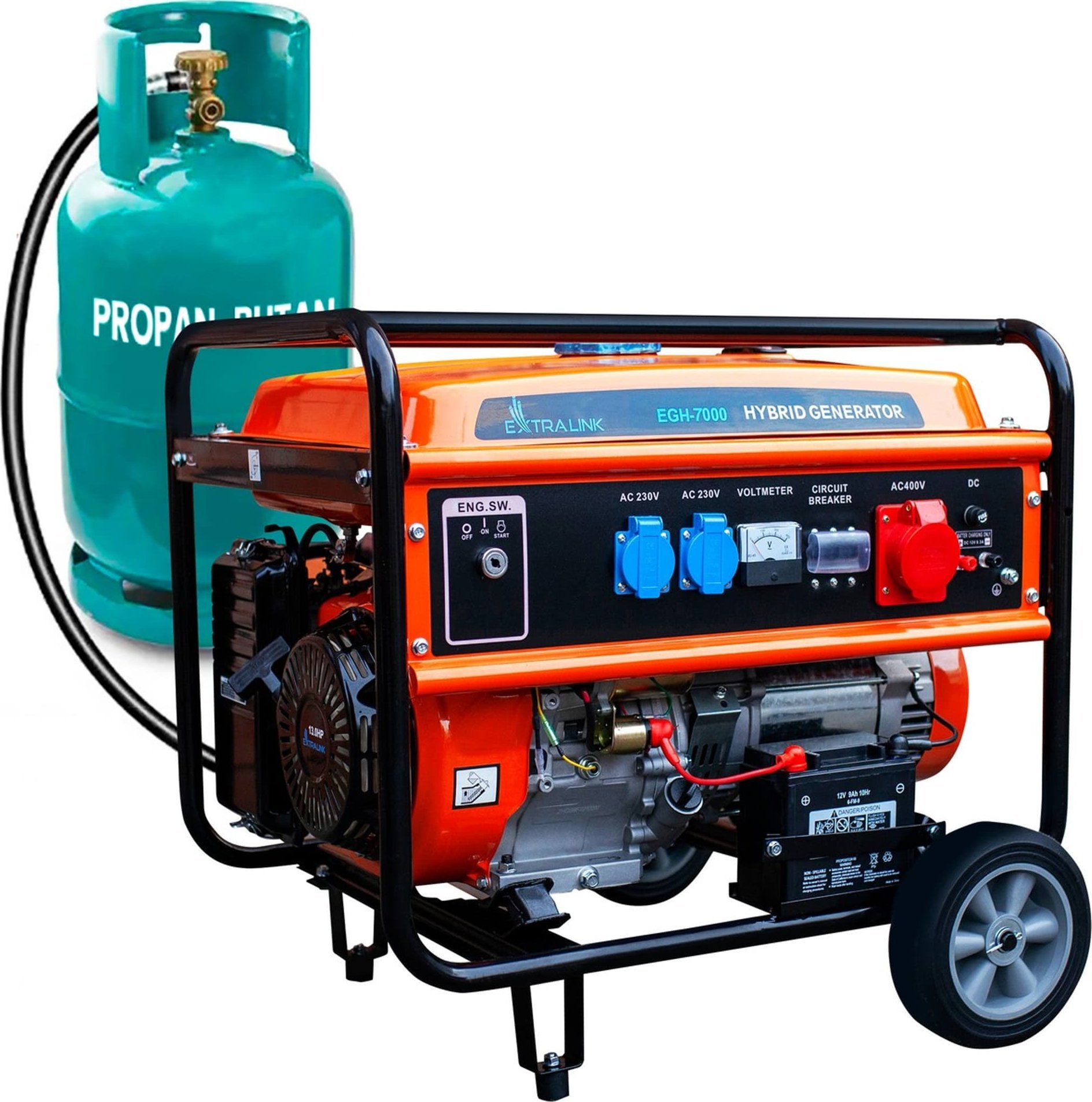 Agregat ExtraLink EXTRALINK EGH-7000 HYBRID GENERATOR