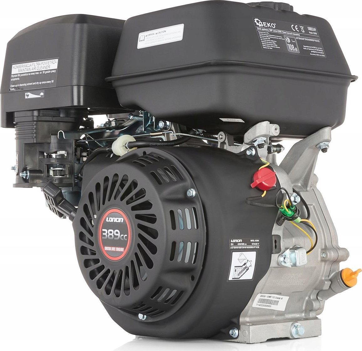 Agregat Geko 13HP Loncin G390F 25mm