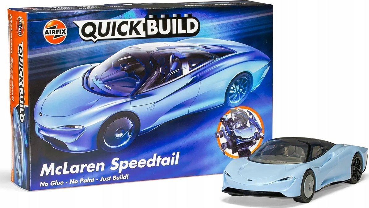 Airfix Model  Quickbuild Mclaren Speedtail |