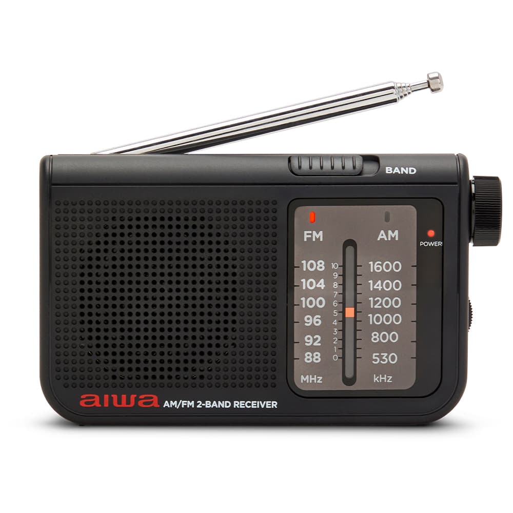 AIWA pārnēsājams analogais kabatas radio uztvērējs
