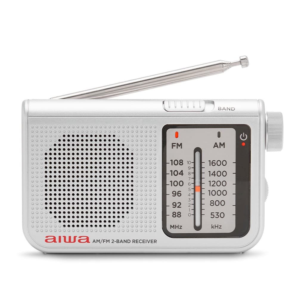 AIWA pārnēsājams analogais kabatas radio uztvērējs