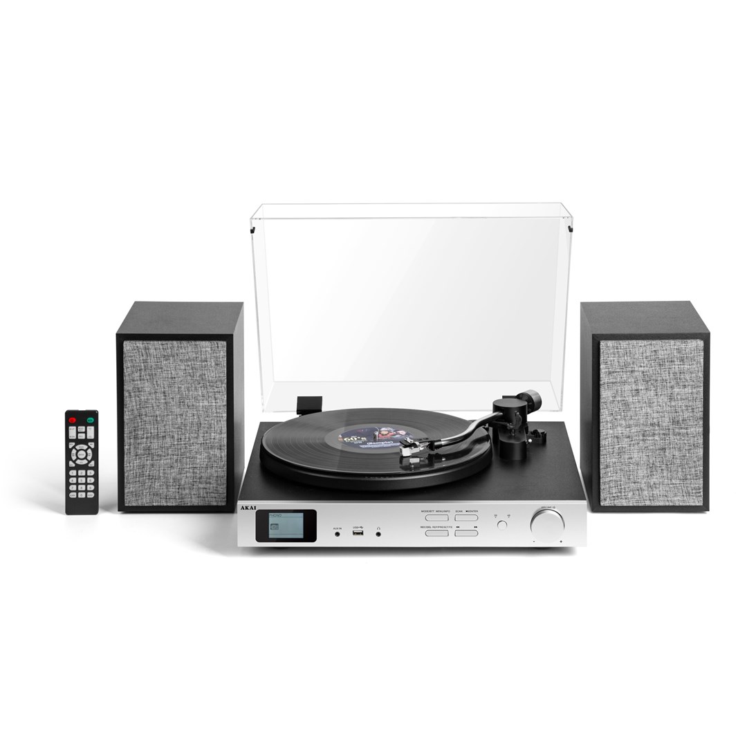 Gramofon Akai Z i kolumnami (ATT-500SP)