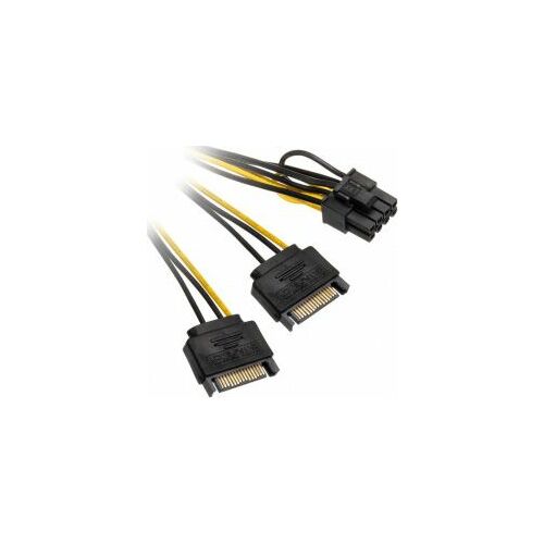 Akasa SATA 15-pin - PCIe 8-pin