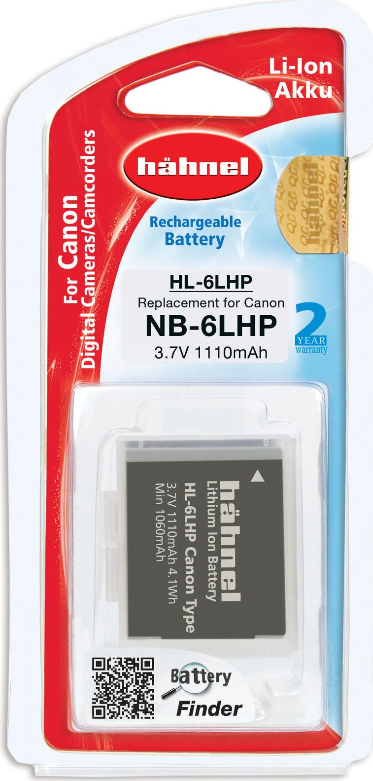 HÄHNEL Hahnel Canon HL-6LHP | 1000