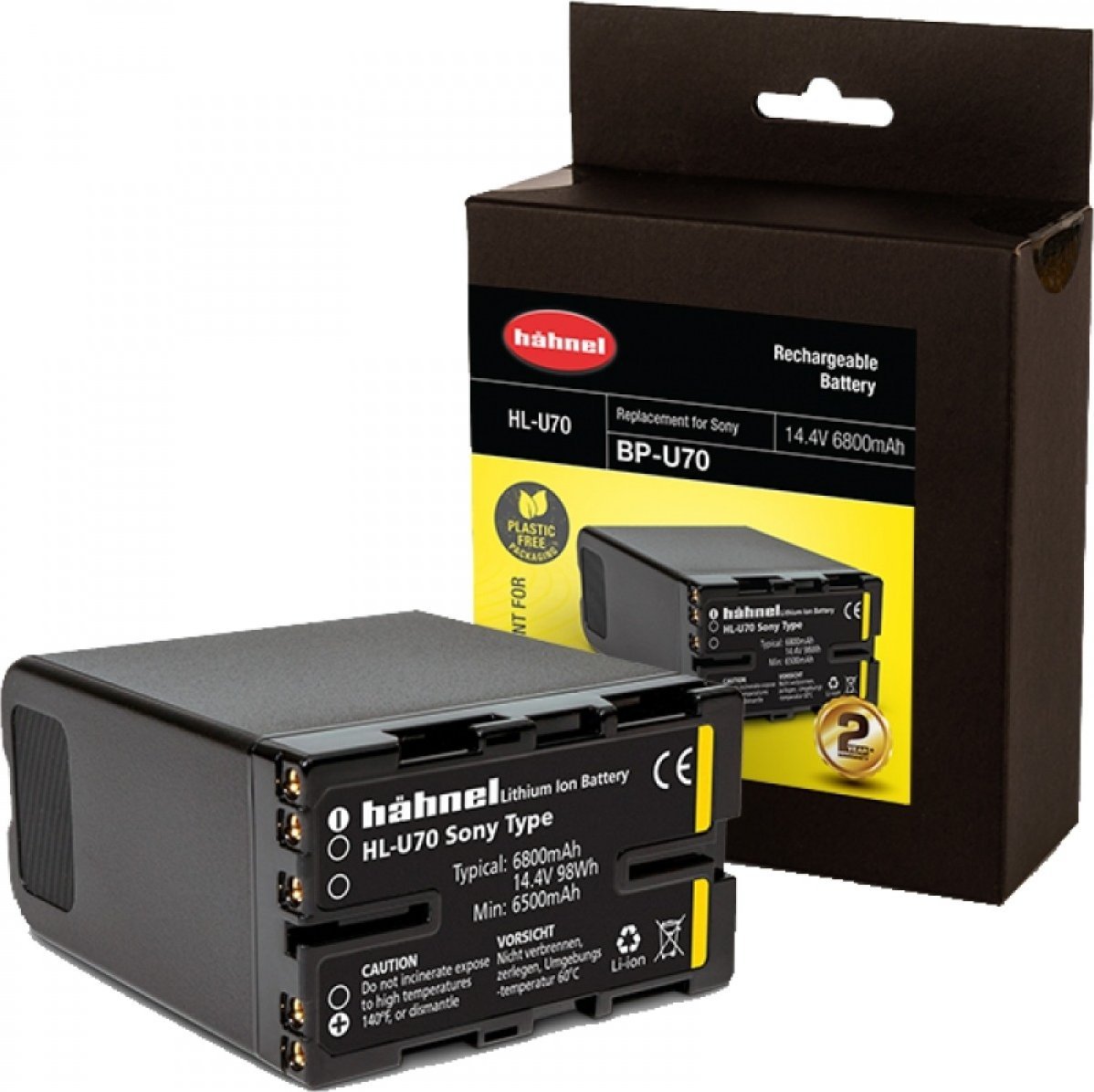 HÄHNEL Hahnel Hähnel Battery Sony HL-U70
