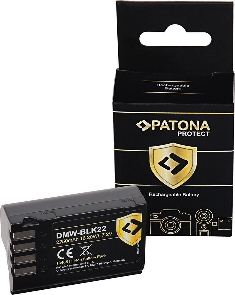 Patona  Protect DMW-BLK22 2250mAh / 16