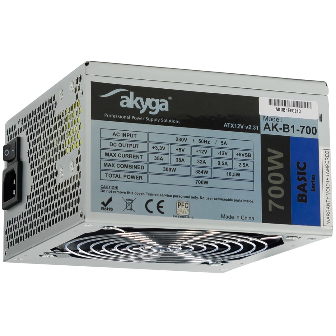 Zasilacz Akyga Basic 700W (AK-B1-700) |