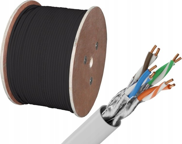 Alantec Kabel U/FTP kat.6A ŻELOWANY