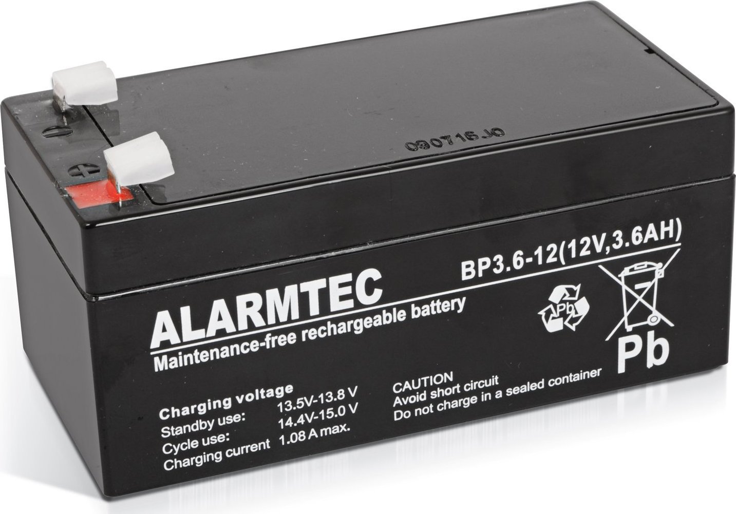 Alarmtec  12V 3.6Ah AGM BP3