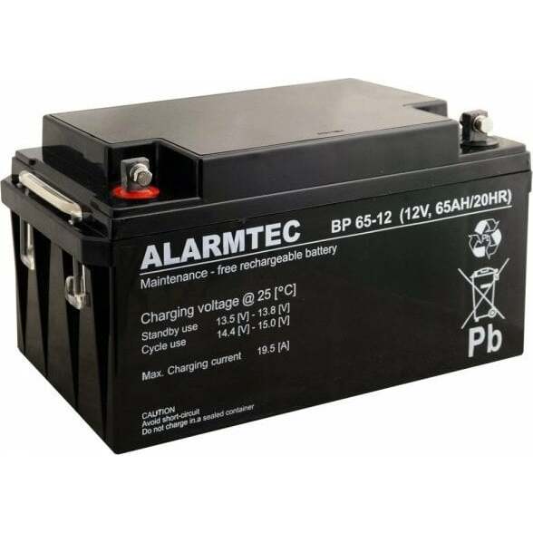 Alarmtec 12V 65Ah AGM BP65-12 |