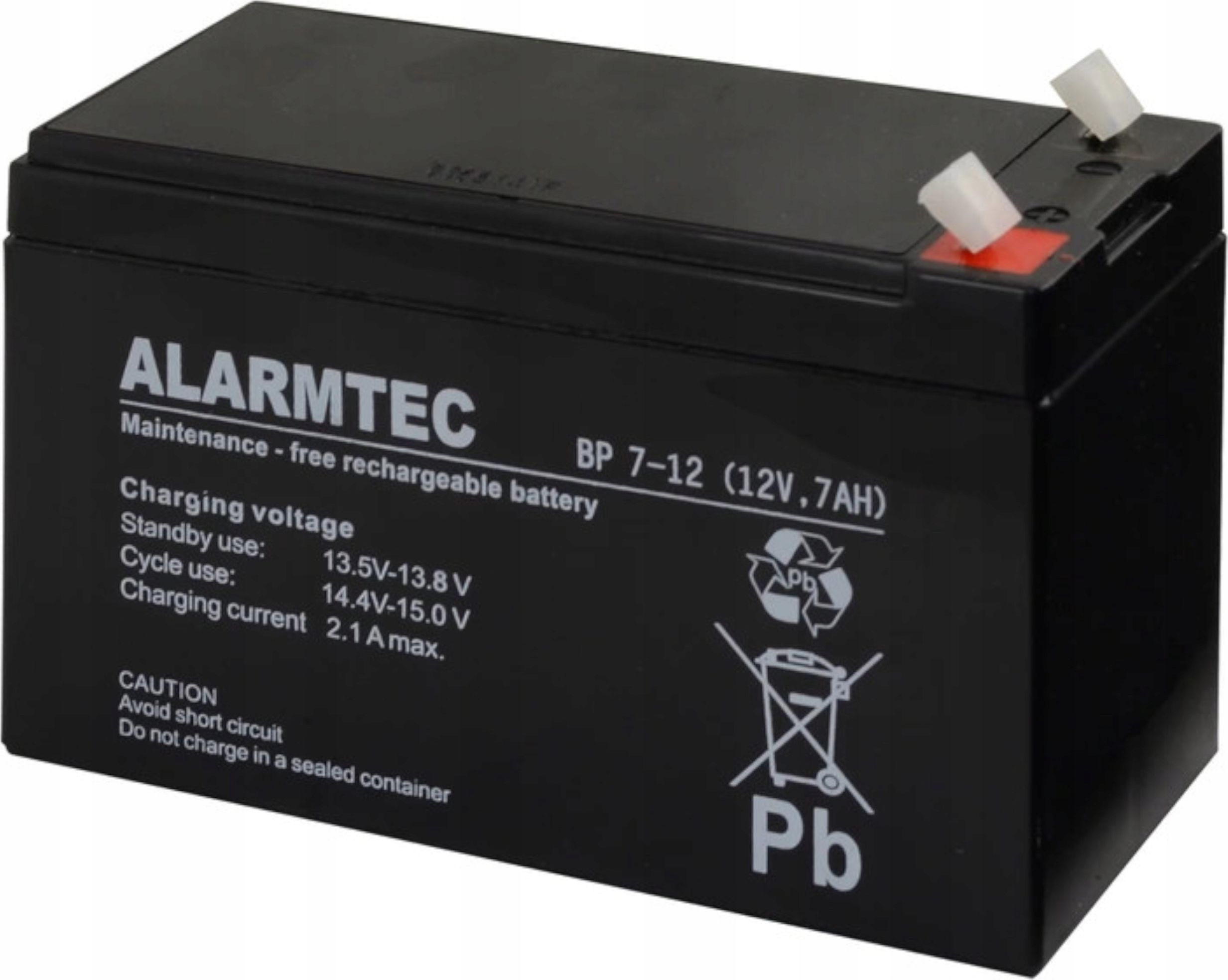 Alarmtec 12V 7Ah (BP7-12) | BP7-12
