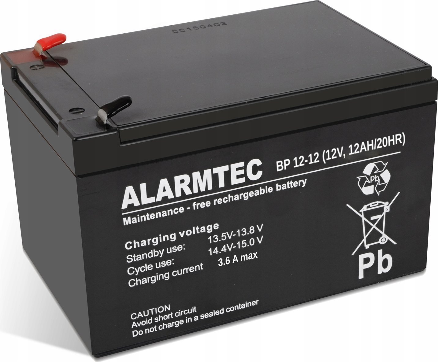 Alarmtec  AGM  BP 12V 12Ah |