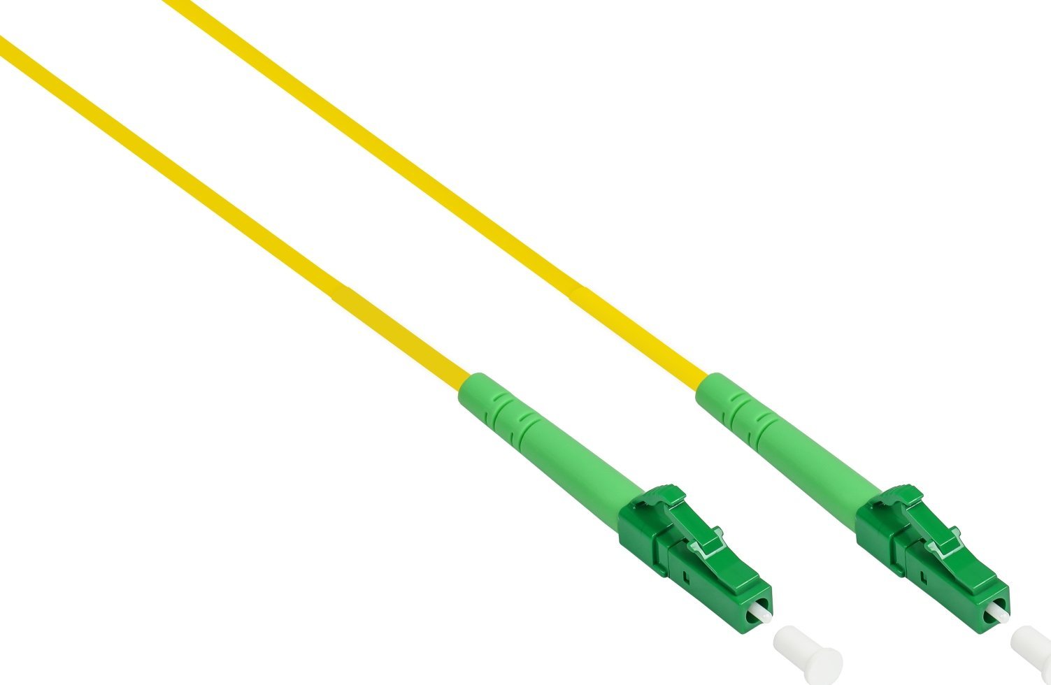 Alcasa Patchcord wodowy Simplex LC/APC, OS2