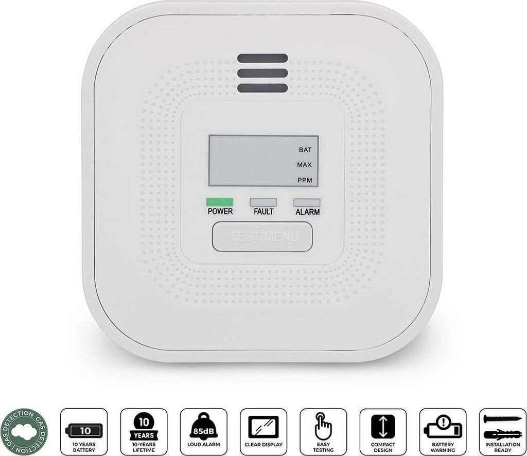Alecto COA4010 Carbon Monoxide Detector with