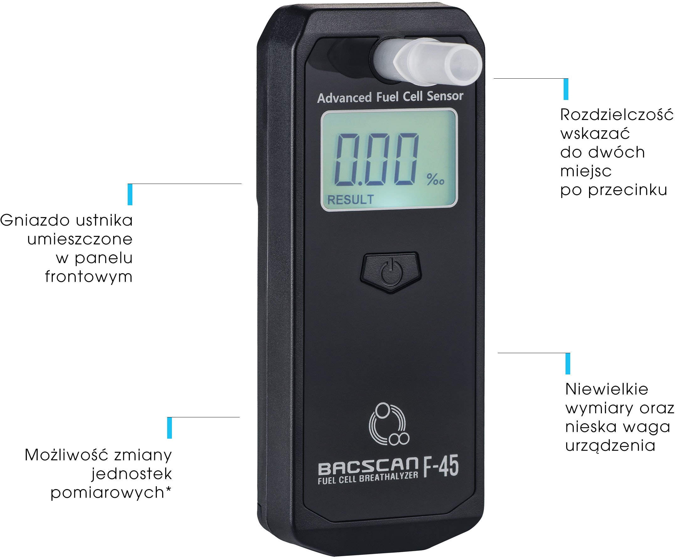 Alkomat BACscan F-45 | BACscan F-45