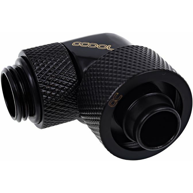 Alphacool   90°, 1/4" - 16/10mm (17236)