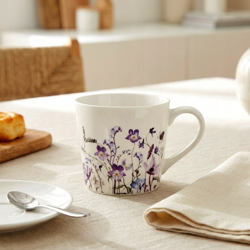 Altom Porcelanowy 430 ml Louka Dekor