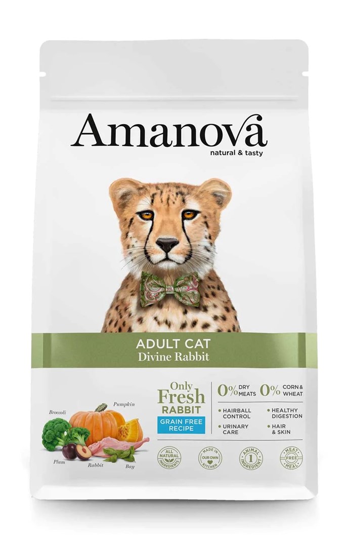 AMANOVA Adult Cat Divine Rabbit -