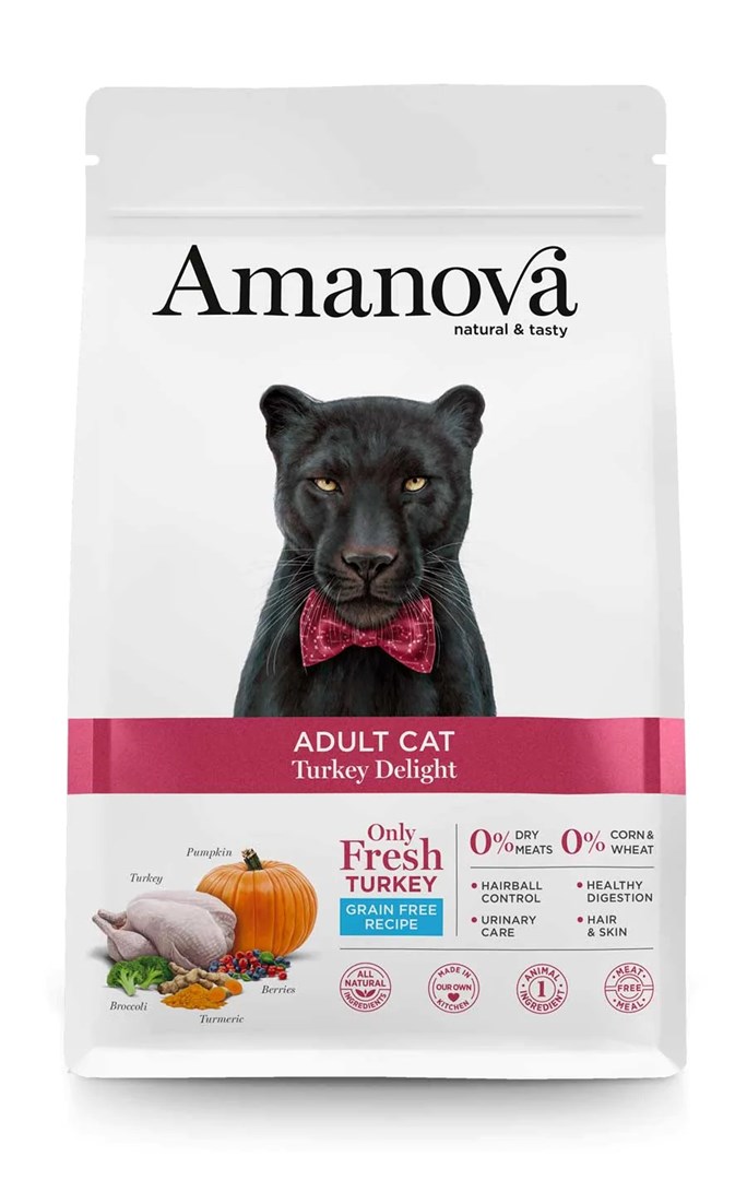 AMANOVA Adult Cat Turkey Delight -