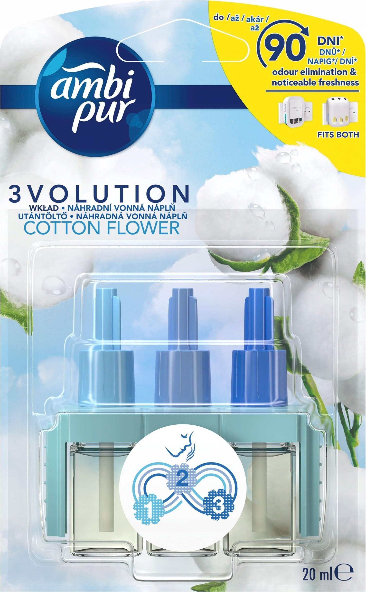 Ambi Pur 3Volution Cotton Flower wkład