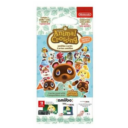 NINTENDO Amiibo cards 3 pcs. Animal