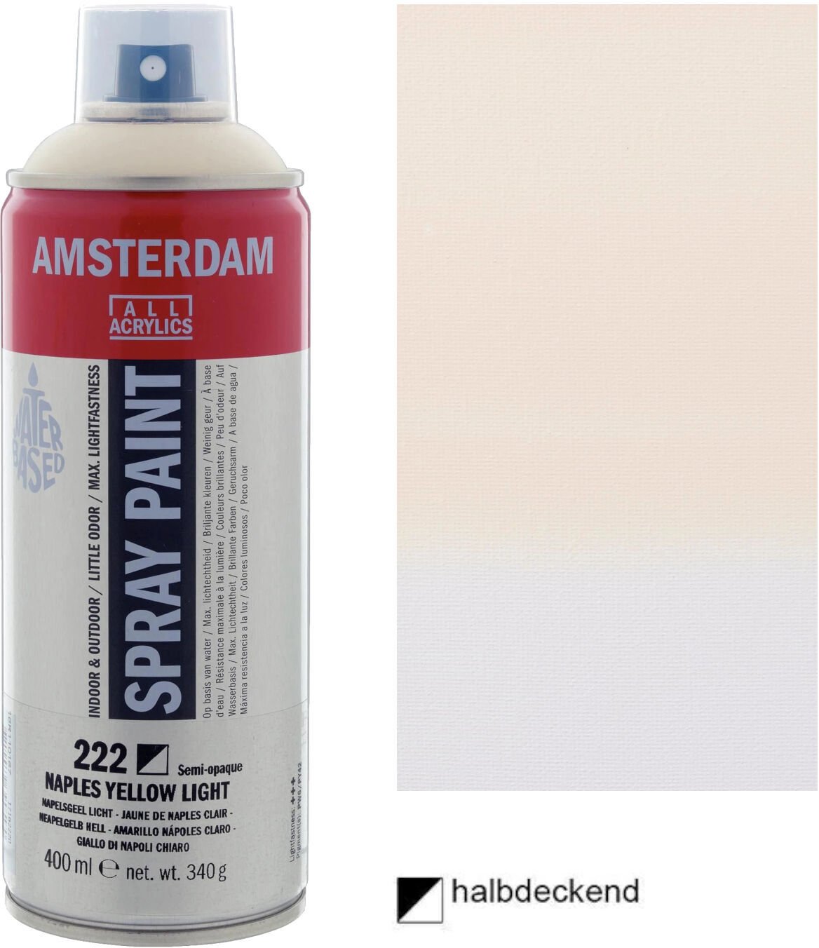 Amsterdam Amsterdam Spray Paint Naples Yellow