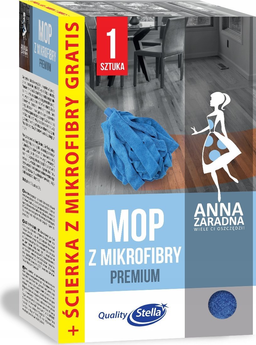 Anna Zaradna Mop + ścierka gratis